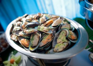 Seafood Station - Mussels Scampi